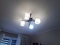 Вызвать электрика на дом в Уфе снять повесить люстру